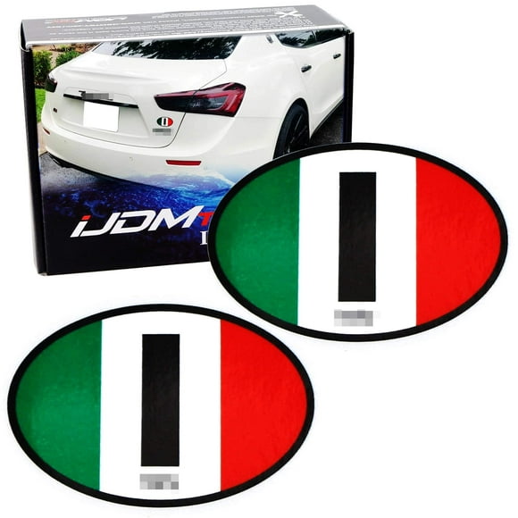 4x Italy Italian Flag Car Fender Emblem Badge Motorcycle Gas Fuel Tank Sticker